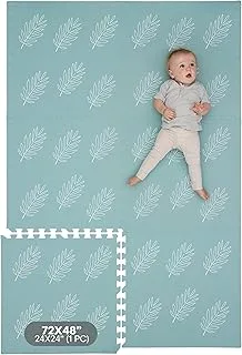 Childlike Behavior Baby Play Mat (6-Piece Interlocking Foam Tiles)