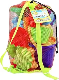 Click N' Play 18-Piece Beach Sand Toy Set