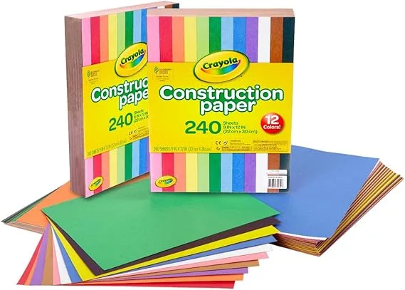 Crayola Construction Paper (240-ct)