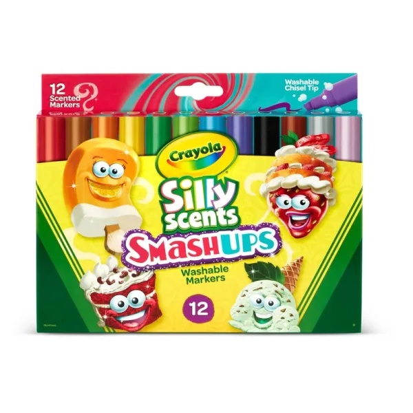 Crayola Silly Scents Washable Markers (12-pack)