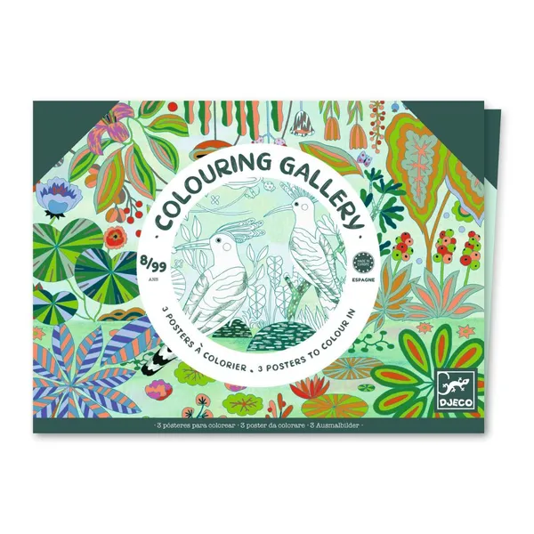 Djeco Niki de Saint Phalle Coloring Gallery