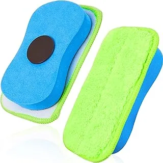 DPSKLTD Microfiber Dustless Chalk Erasers (4-Pack)