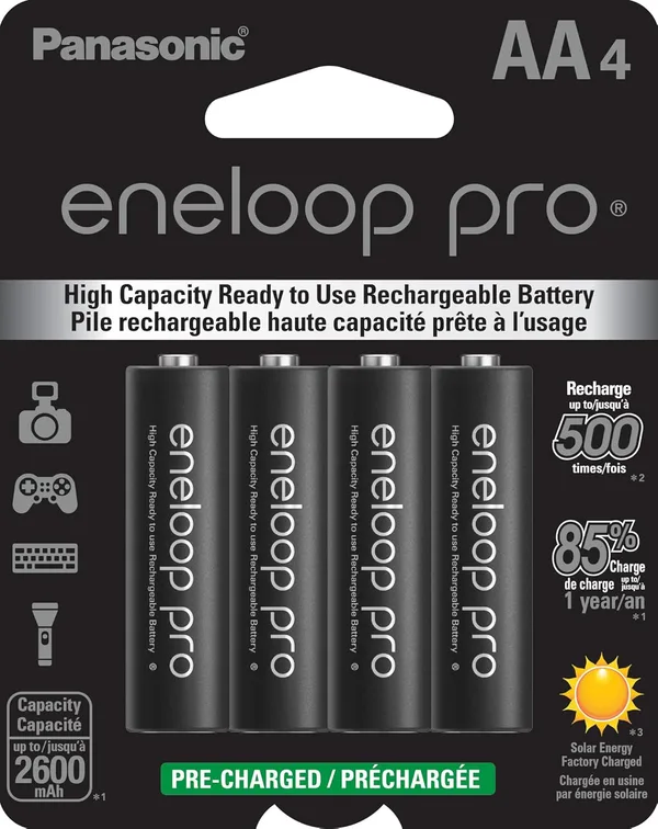 Batteries AAA (8-pack Rechargeable)