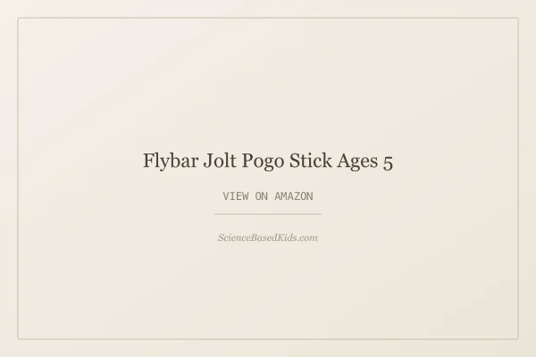 Flybar Jolt Pogo Stick (Ages 5+)