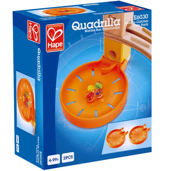 Hape Quadrilla Marble Catchers (6-pack)