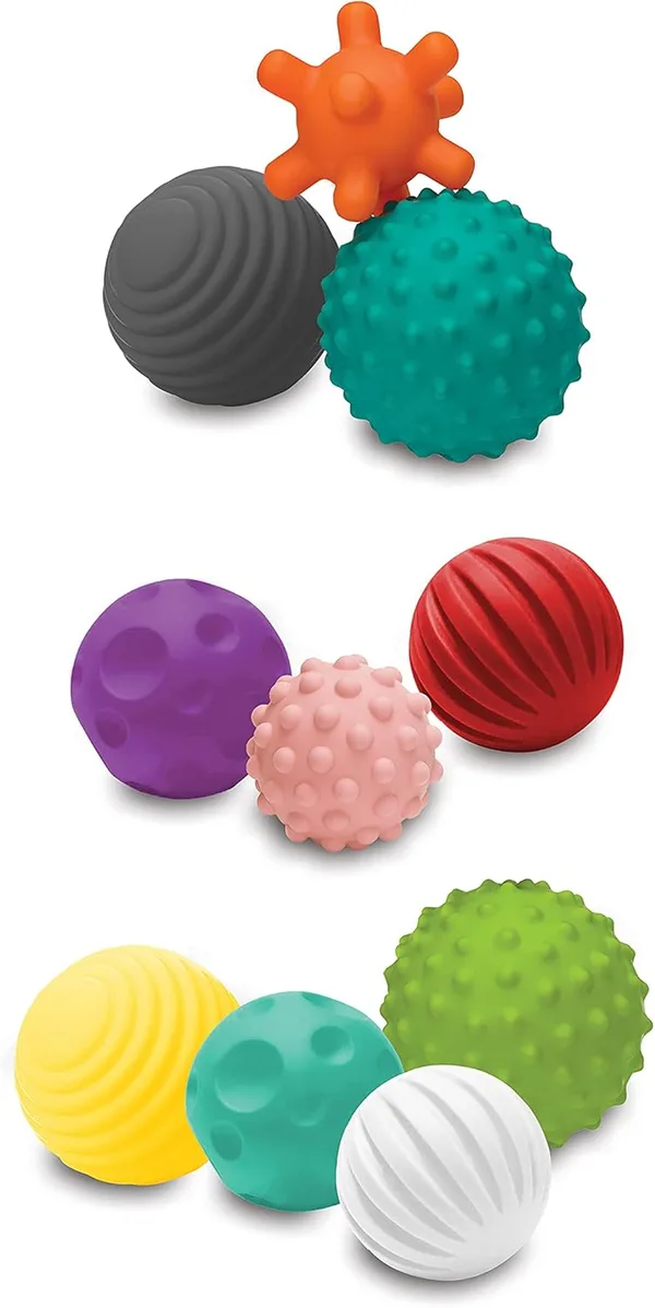 Infantino Textured Multi Ball Set (10-piece)