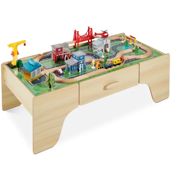 KidKraft Wooden Train Table