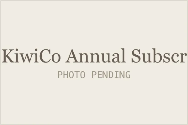KiwiCo Annual Subscription