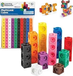Learning Resources MathLink Cubes (Set of 100)