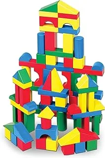 Melissa & Doug Wooden Building Blocks Set (100-piece)