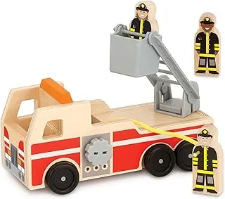 Melissa & Doug Wooden Fire Truck