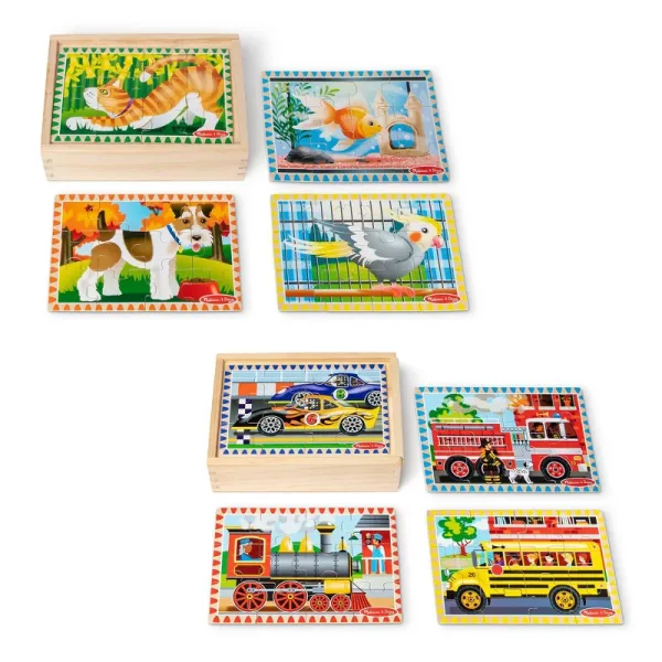Melissa & Doug Jigsaw Puzzles (4-pack)