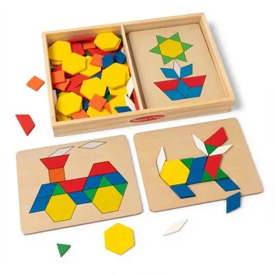 Melissa & Doug Pattern Blocks and Boards