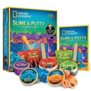 National Geographic Mega Slime & Putty Lab Kit