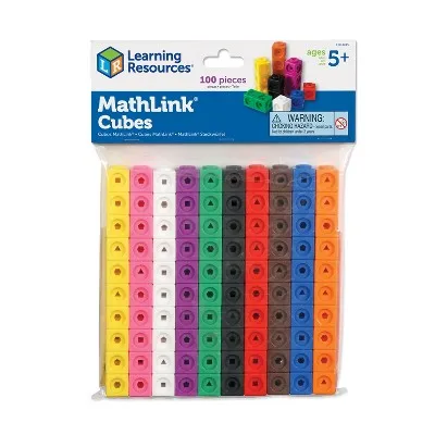 Learning Resources MathLink Cubes (100-count refill)