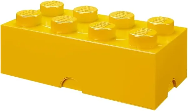 Room Copenhagen LEGO Storage Brick 8-Stud (Yellow)