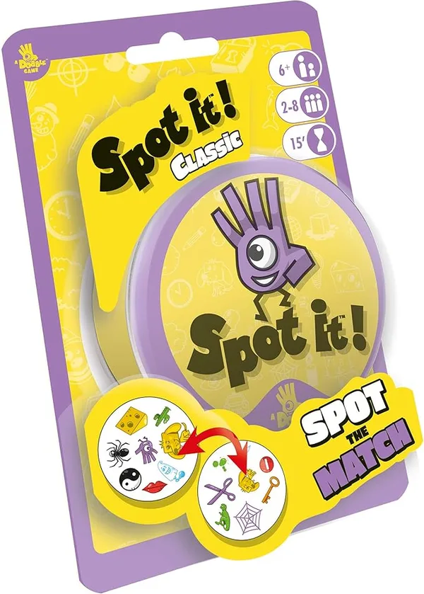 Spot It! Classic (Original, Ages 6+)