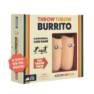 Throw Throw Burrito by Exploding Kittens