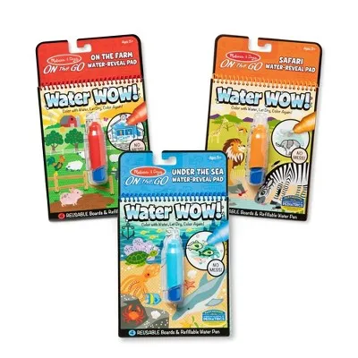 Melissa & Doug Water Wow! (Additional Themes — Safari, Farm, Ocean)