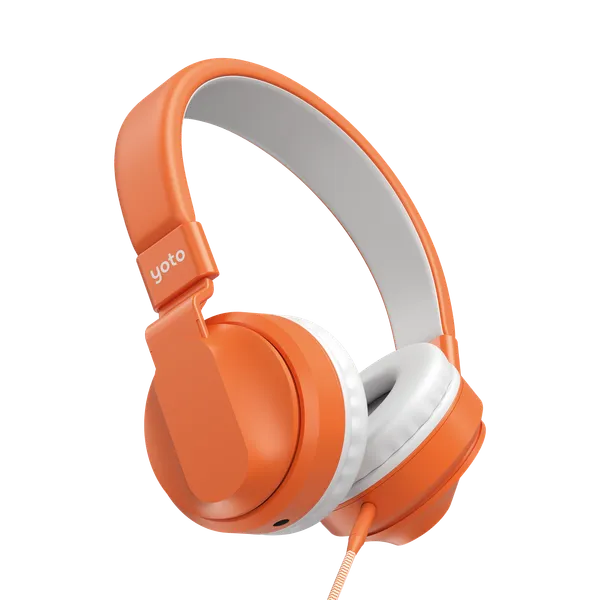 Yoto Wired Headphones for Kids (Volume-Limiting, Foldable)