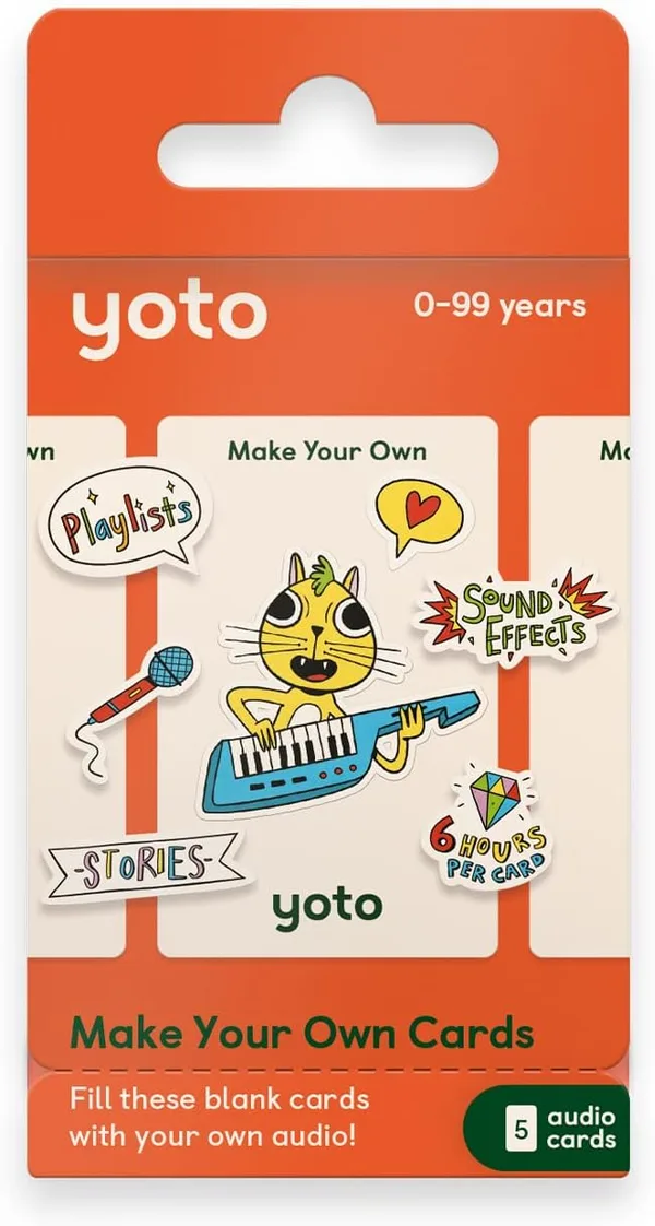 Yoto Make Your Own Cards (5-Pack Blank)