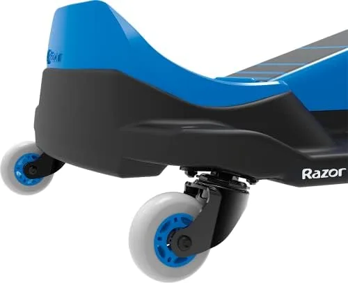 The free-spinning rear caster wheels are what enable the kart's signature sideways slide.