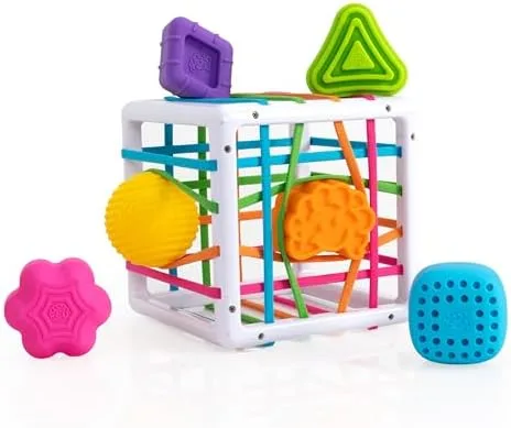 The InnyBin's elastic bands accept every shape from every angle, removing the matching puzzle entire