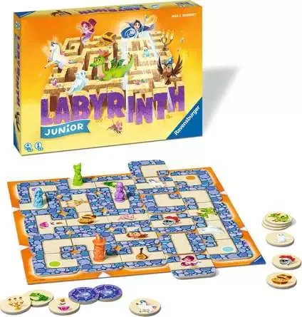 The shifting tile board reveals how each slide reroutes pathways across the entire maze.
