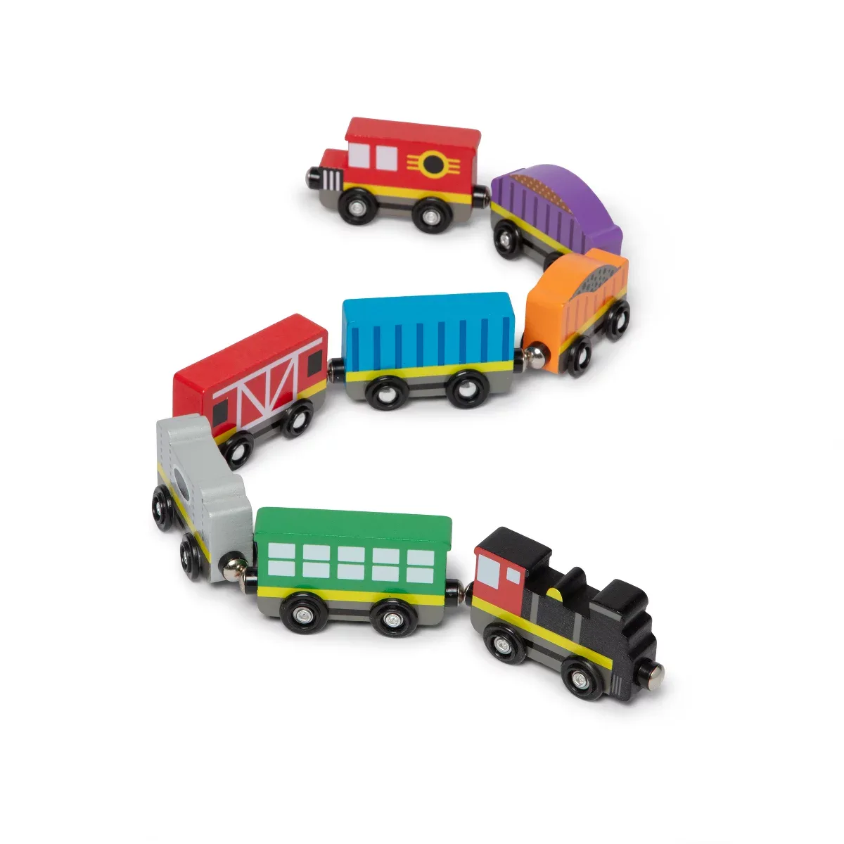 Melissa & Doug Wooden Railway Set Review
