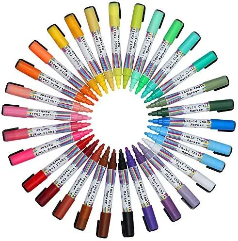 All thirty barrels arranged in a color wheel, showing the range from neon to muted earth tones.