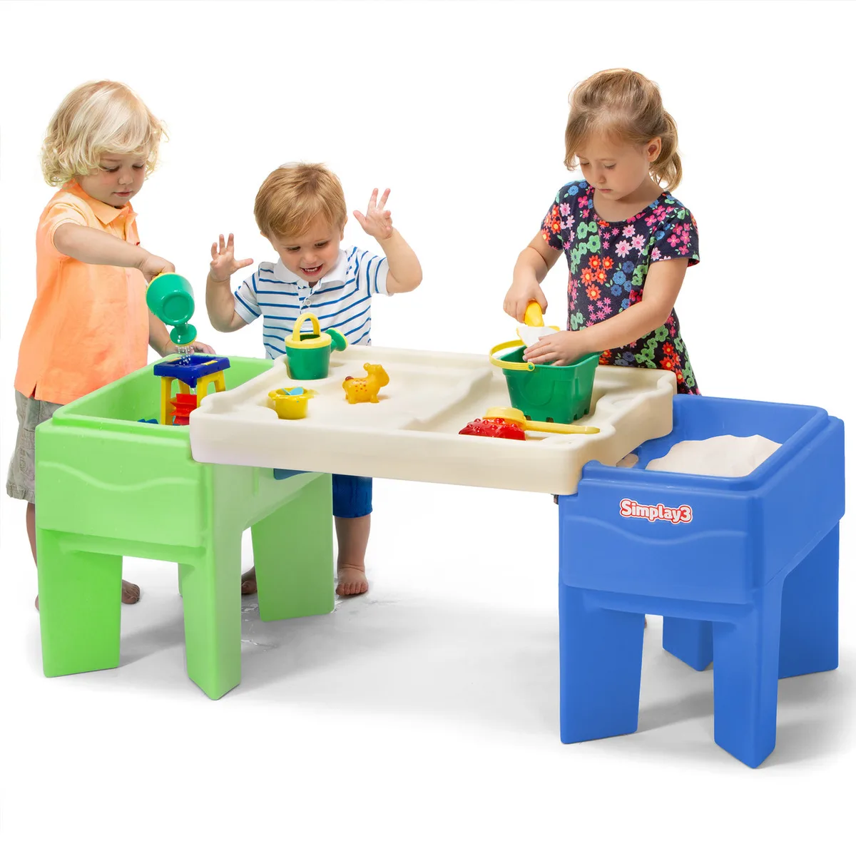 After eight weeks outdoors, the table held color and structural integrity without warping.