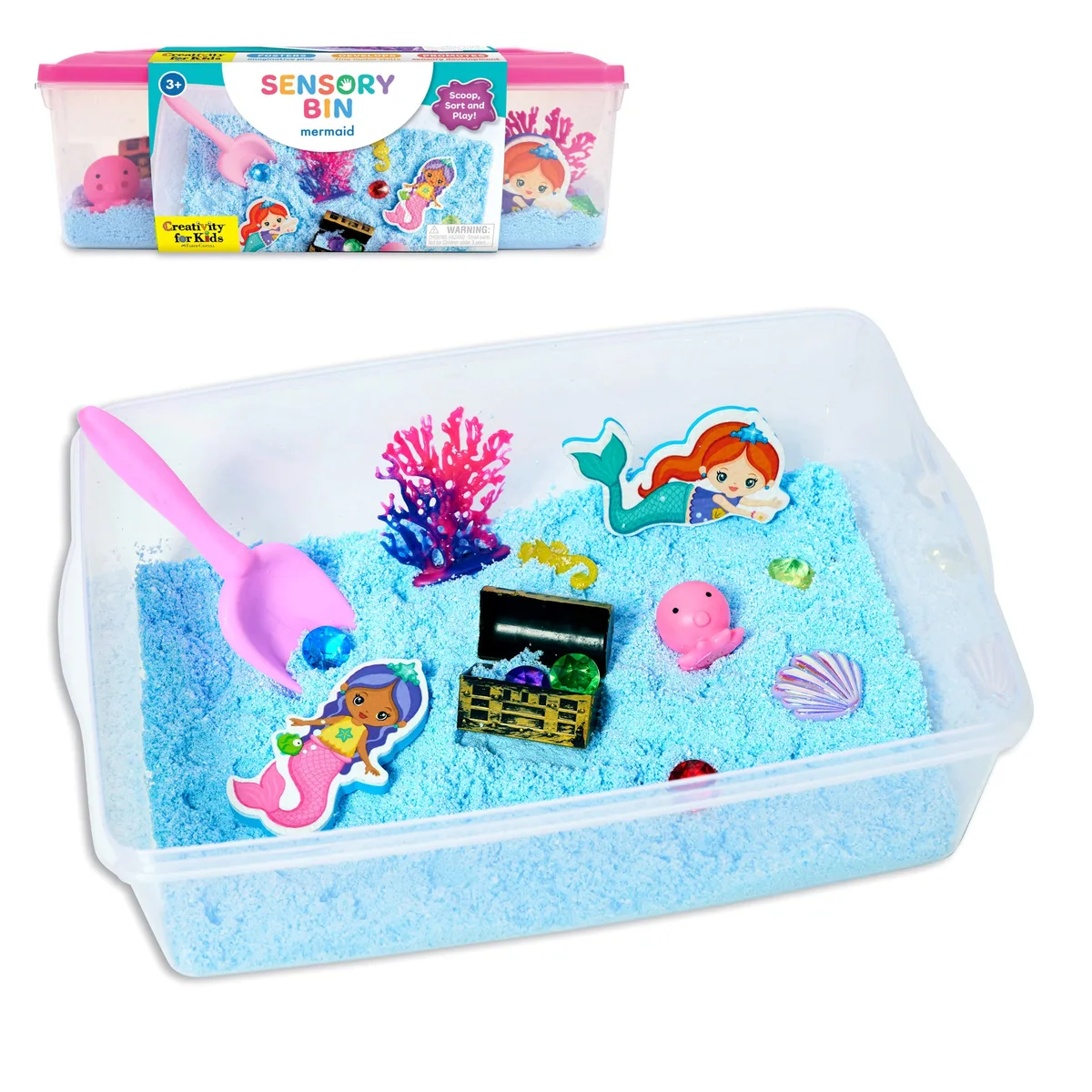 MarvelBeads water beads hydrated and ready for closely supervised sensory play.