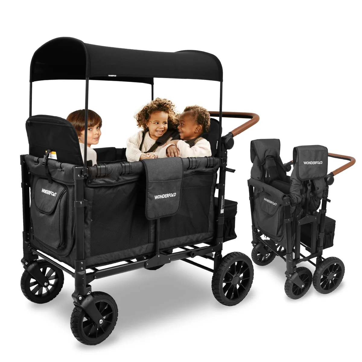 WonderFold W4 Luxe Stroller Wagon Review